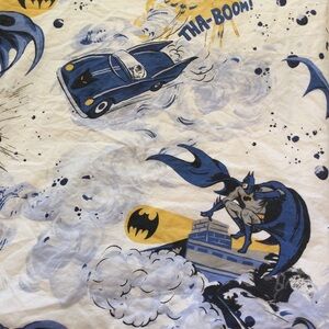 Pottery Barn Kids Batman Full Sheet Set